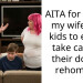 AITA for telling my wife and kids to either take care of their dog or rehome it.