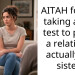 AITAH for not taking a dna test to prove a relative is actually my sister?