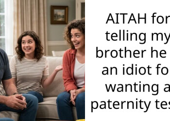 AITAH for telling my brother he is an idiot for wanting a paternity test?