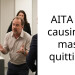 AITA for causing a ma*s quitting?