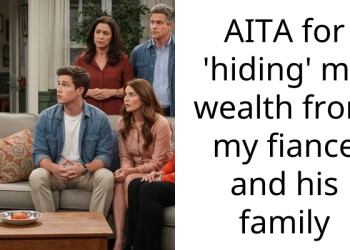 AITA for ‘hiding’ my wealth from my fiance and his family