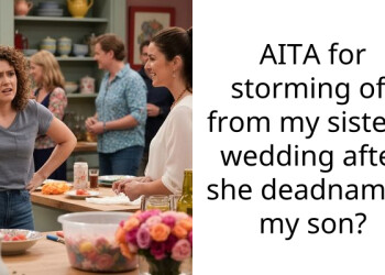 His Sister Deadnamed His Son On Her Wedding Day, So He Called Her A B**ot And Left The Celebration