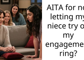 AITA for not letting my niece try on my engagement ring?