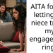 AITA for not letting my niece try on my engagement ring?