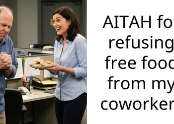 AITAH for refusing free food from my coworker?