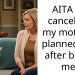 AITA for cancelling my mother’s planned visit after billing me?