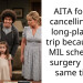 Once-In-A-Lifetime Trip Clashes With Mother-In-Law’s Surgery