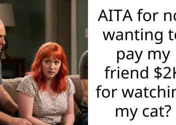 AITA for not wanting to pay my friend $2K for watching my cat?