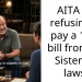 AITA for refusing to pay a 100$ bill from my Sisters in laws?
