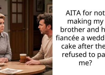 Hobby Baker Ghosts Her Brother On His Wedding Day After He Reneged On Their Deal And Refused To Pay Her For A 3-Tier Wedding Cake