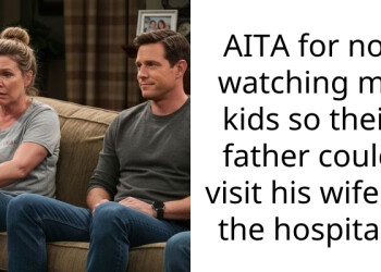 Ex-husband begged me to take the kids for his new baby’s birth and I said absolutely not
