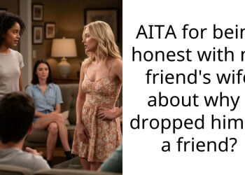 AITA for being honest with my friend’s wife about why I dropped him as a friend?