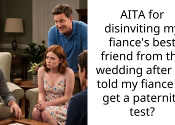 AITA for disinviting my fiance’s best friend from the wedding after he told my fiance to get a paternity test?