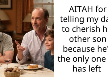 AITAH for telling my dad to cherish his other son because he’s the only one he has left