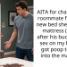 Redditor Called A H**ophobe After Asking His Roomie To Replace The Bed Where His Friends Had S*x