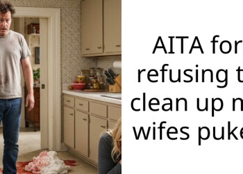 AITA for refusing to clean up my wifes p**e?