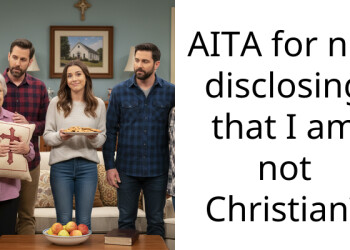AITA for not disclosing that I am not Christian?