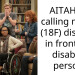 AITAH for calling myself (18F) disabled in front of a disabled person?
