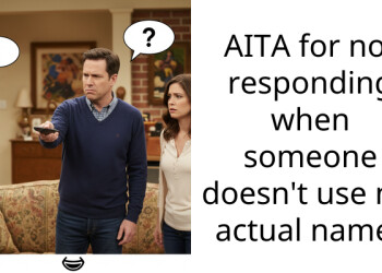 AITA for not responding when someone doesn’t use my actual name?