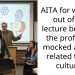 AITA for walking out of my lecture because the professor mocked a topic related to my culture?