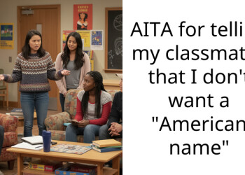 AITA for telling my cla*smates that I don’t want a “American name”