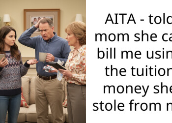 My Mom Stole My Tuition Money So I Told Her To Deduct It From My Cottage Fees