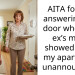 AITA for not answering the door when my ex’s mom showed up at my apartment unannounced?