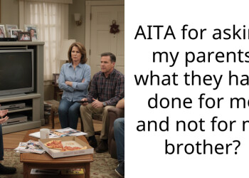 AITA for asking my parents what they have done for me and not for my brother?