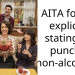 AITA for not explicitly stating my punch is non-alcoholic?