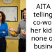AITA for telling my co-worker her kids are none of my business?
