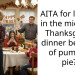 AITA for leaving in the middle of Thanksgiving dinner because of pumpkin pie?