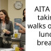 AITA for taking walks on my lunch break?