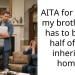 AITA for telling my brother he has to by my half of our inherited home?