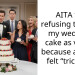 AITA for refusing to label my wedding cake as vegan because a guest felt “tricked”?