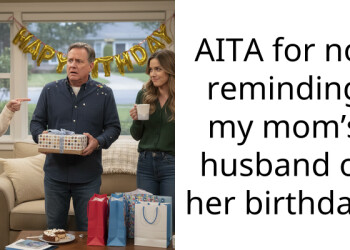 AITA for not reminding my mom’s husband of her birthday?