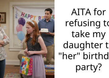 AITA for refusing to take my daughter to “her” birthday party?
