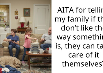 AITA for telling my family if they don’t like the way something is, they can take care of it themselves?