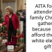 AITA for not attending my family Christmas gathering because I can’t afford the $250 white elephant gift?