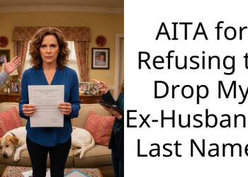 AITA for Refusing to Drop My Ex-Husband’s Last Name?