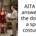 AITA for answering the door in a s**cy costume?