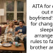 AITA for calling out my boyfriend’s family for changing the sleeping arrangement rules to favor his brother and SIL?