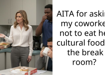 AITA for asking my coworker not to eat her cultural food in the break room?