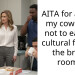AITA for asking my coworker not to eat her cultural food in the break room?