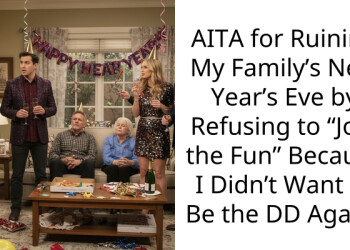 AITA for Ruining My Family’s New Year’s Eve by Refusing to “Join the Fun” Because I Didn’t Want to Be the DD Again?