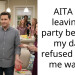AITA for leaving a party because my date refused to get me water?