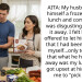 AITA: My husband made himself a frozen meal for lunch and complained it was disgusting and threw it away. I felt bad and I offered to let him have one that I had been saving for myself…only to discover that what he had thrown away was my lunch. I then got upset at him and told me to “pick a lane.”