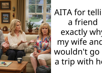 AITA for telling a friend exactly why my wife and I wouldn’t go on a trip with her.