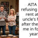 AITA for refusing to pay rent at my uncle’s house after they took me in for two years?