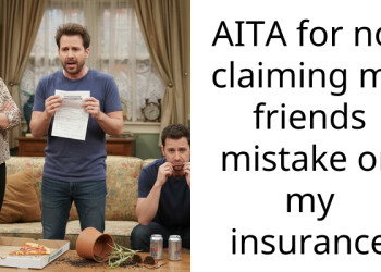 AITA for not claiming my friends mistake on my insurance