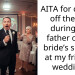 AITA for cutting off the mic during the father of the bride’s sp*ech at my friend’s wedding?